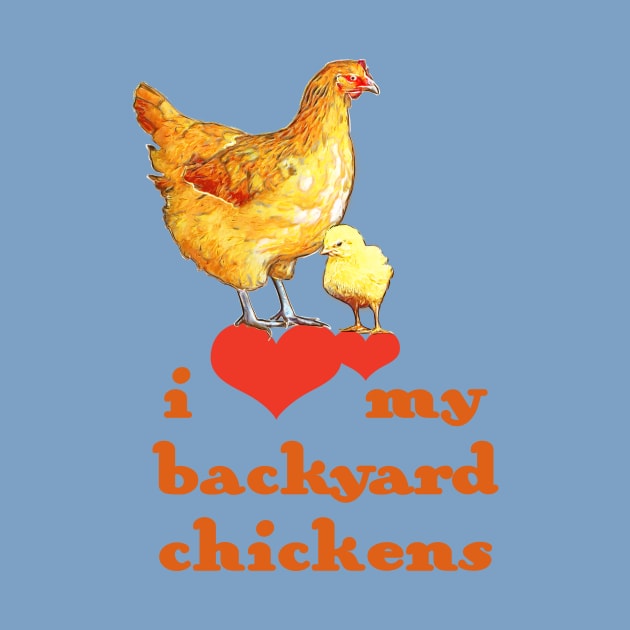 Backyard Chickens by evisionarts