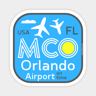 MCO airport code Magnet