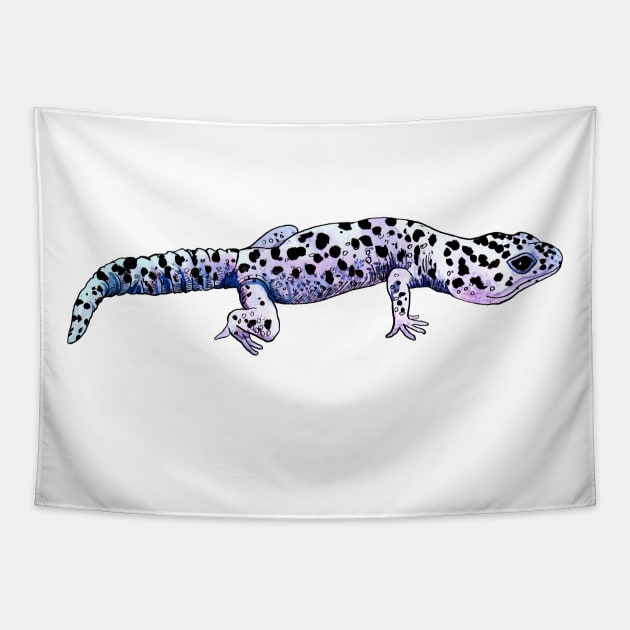 gecko Tapestry by VicaVeresk