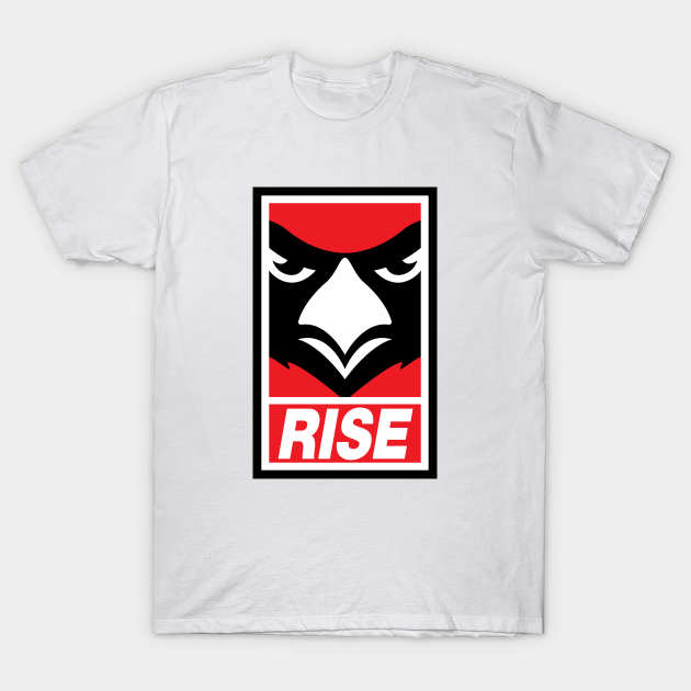 Discover Rise Obey Cardinals - Arizona Cardinals Football - T-Shirt