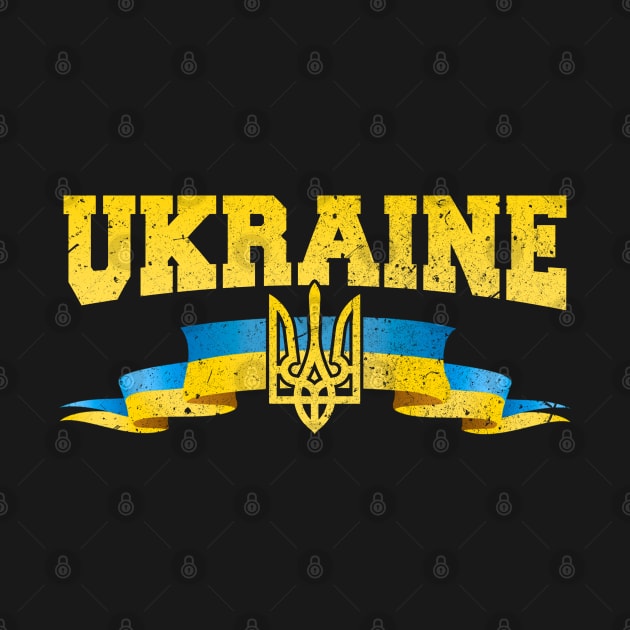 I Stand With Ukrain. Ukrainian flag by SerenityByAlex