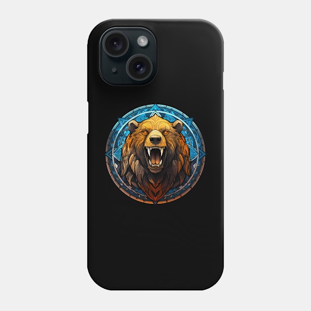 Mighty Roar - Wild Bear Phone Case by Seraphine