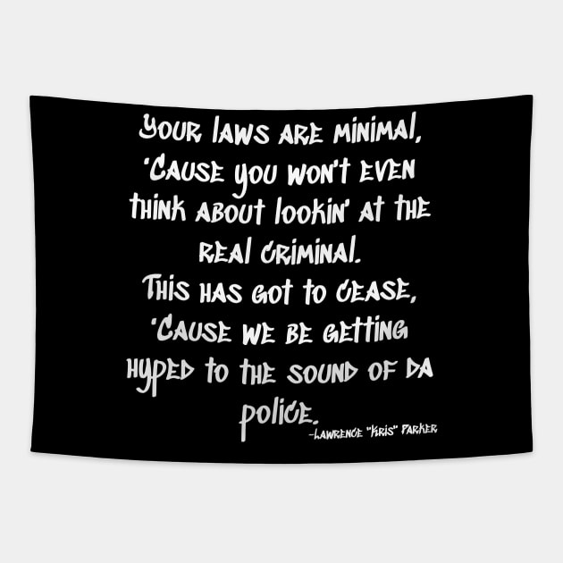 KRS-One Quote Tapestry by km726