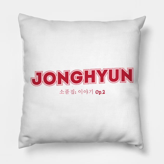 Jonghyun Pillow by PowelCastStudio