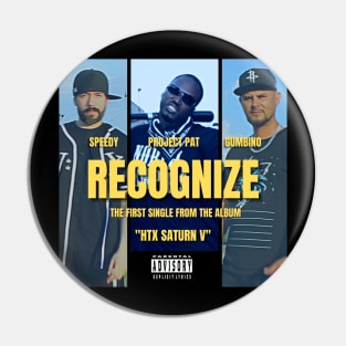 Recognize Album Cover Pin