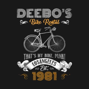 Deebo’s Bike Rentals That’s My Bike Retro Funny T-Shirt