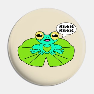 Athena, The Little Frog Pin