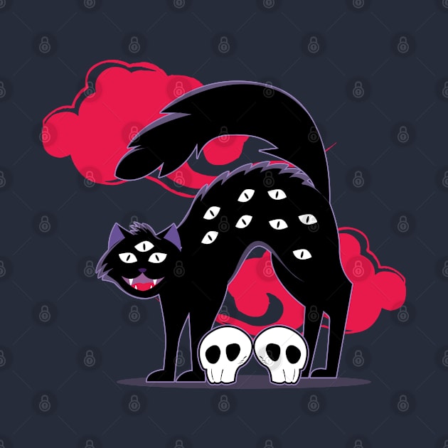 Kawaii Black Cat Pastel Goth Lover Soft Grunge Emo Cat Lover by Blink_Imprints10