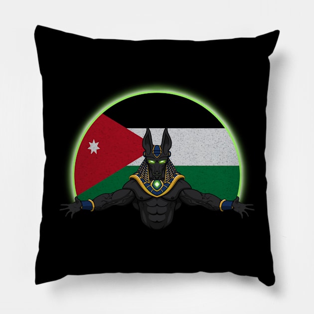 Anubis Jordan Pillow by RampArt