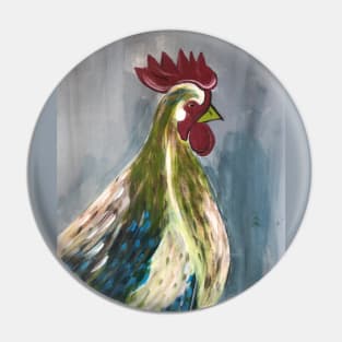 Rooster Pin