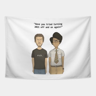 The IT Crowd - Roy and Moss - 2021 Tapestry