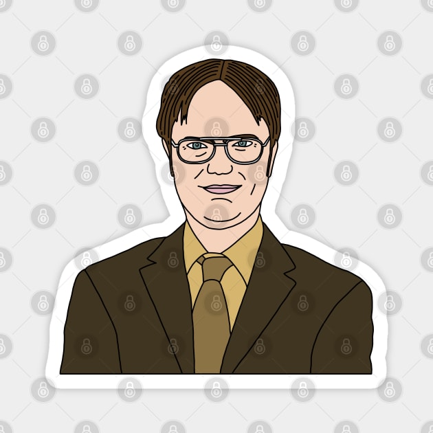 Dwight Schrute Magnet by Eclipse in Flames