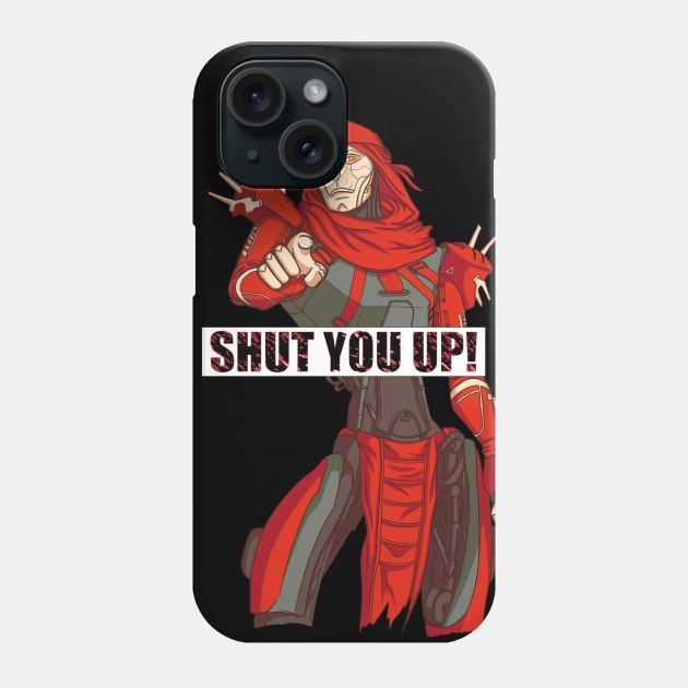 APEX LEGENDS - Revenant - Shut you up Phone Case by h0lera