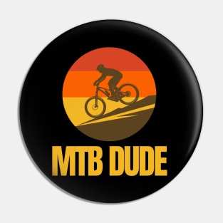 MTB Dude Shirt, Mountain Biking Shirt, Mountain Bike Shirt, Mtb Shirt, Mountain Biker, Mtb Bikes, Downhill Bike, Mtb Riders, Mountains Pin