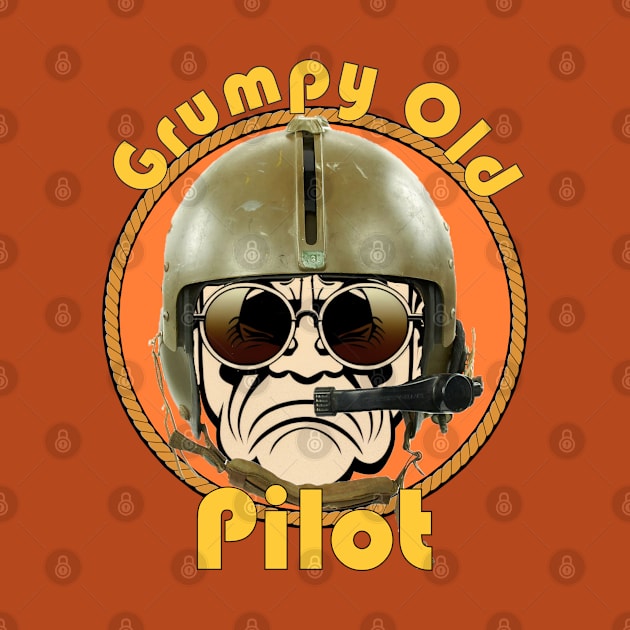 Grumpy Old Pilot by Airdale Navy