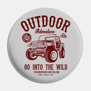 Outdoor Adventure Pin