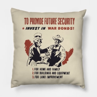 Uncle Sam Propaganda Pillow