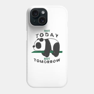 The Lazy Panda Phone Case