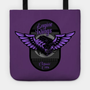 Engine Wings Purple Dream Tote