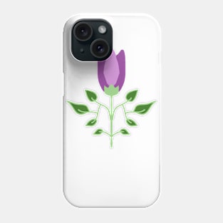 Pretty Purple Flower Phone Case