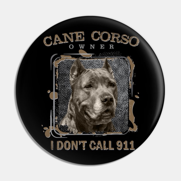 Cane Corso - Italian Mastiff Pin by Nartissima