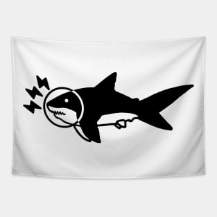 Space Shark Tapestry