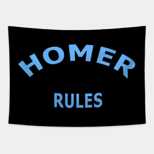 Homer Rules Tapestry