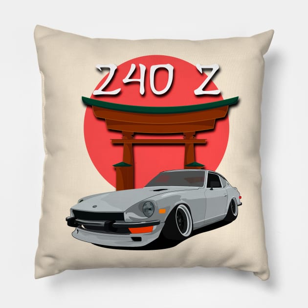 Datsun 240Z Pillow by brendobar