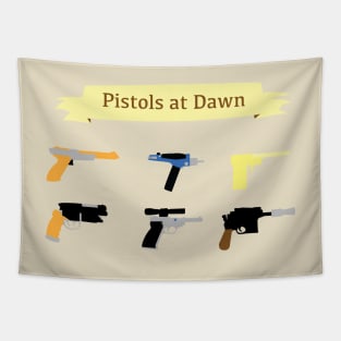 Pistols at Dawn Tapestry