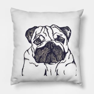 Pug Dog Pillow