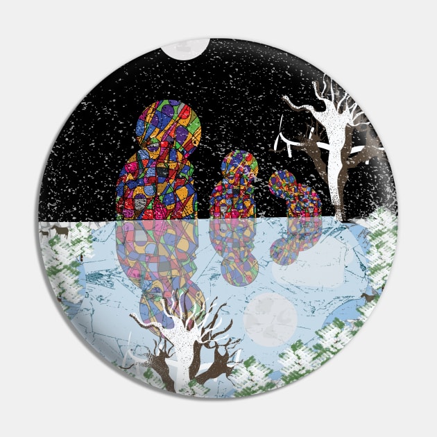 a snowing night in the cold winter Pin by DELQABEL