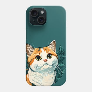 Funny Fat Cat - Chonk Meme Cat Phone Case