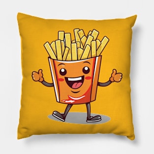 kawaii french fries T-Shirt cute potatofood Pillow