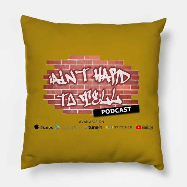 #AHTTPOD Pillow by Backpack Broadcasting Content Store