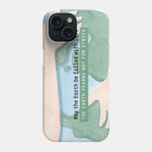 Harmony of Life: Embracing the Earth Design Phone Case