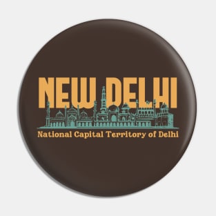 New Delhi - India Pin