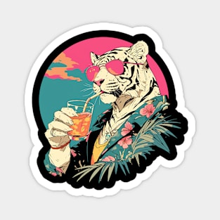 cool tiger Magnet