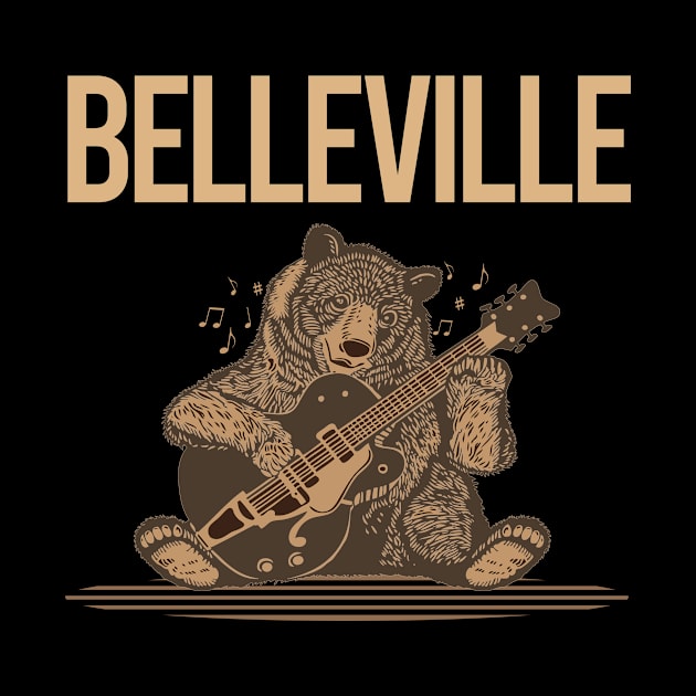 Brown Bear Guitar Belleville by rosenbaumquinton52