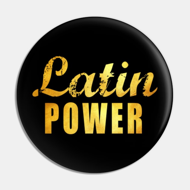 Latin Power Pin by Andreeastore  