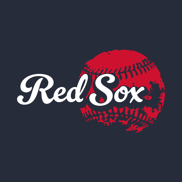 Red Sox Baseball by Throwzack