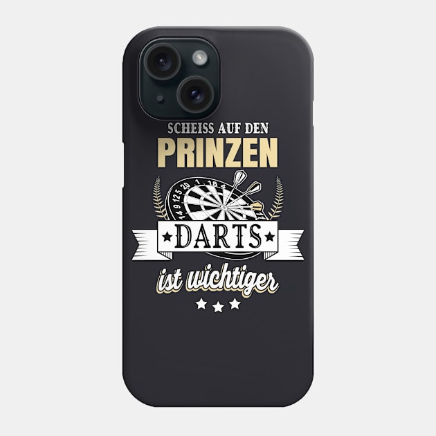 Darts ist wichtiger für Frauen Phone Case by Foxxy Merch