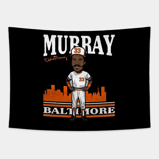 eddie murray toon Tapestry by mazihaya pix