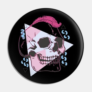 Punky Skull Pin