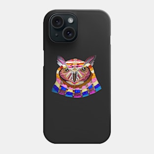 Great horned owl Phone Case