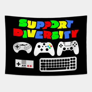 Support Diversity Gaming Edition Tapestry