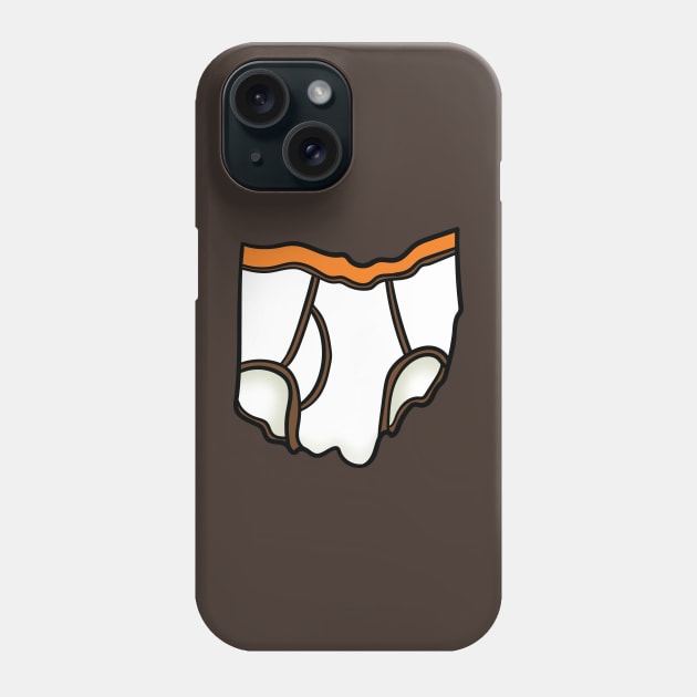 The Heart Of The Loom Browns Phone Case by Freeballz