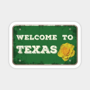 Yellow Rose Of Texas Magnet