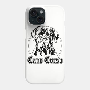 Cane Corso Italiano Dog Portrait Phone Case