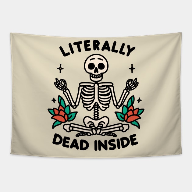 Literally Dead Inside But Still Peaceful Tapestry by FanArts