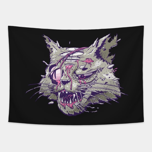 Rotten Cat Tapestry by Djarumsuper16